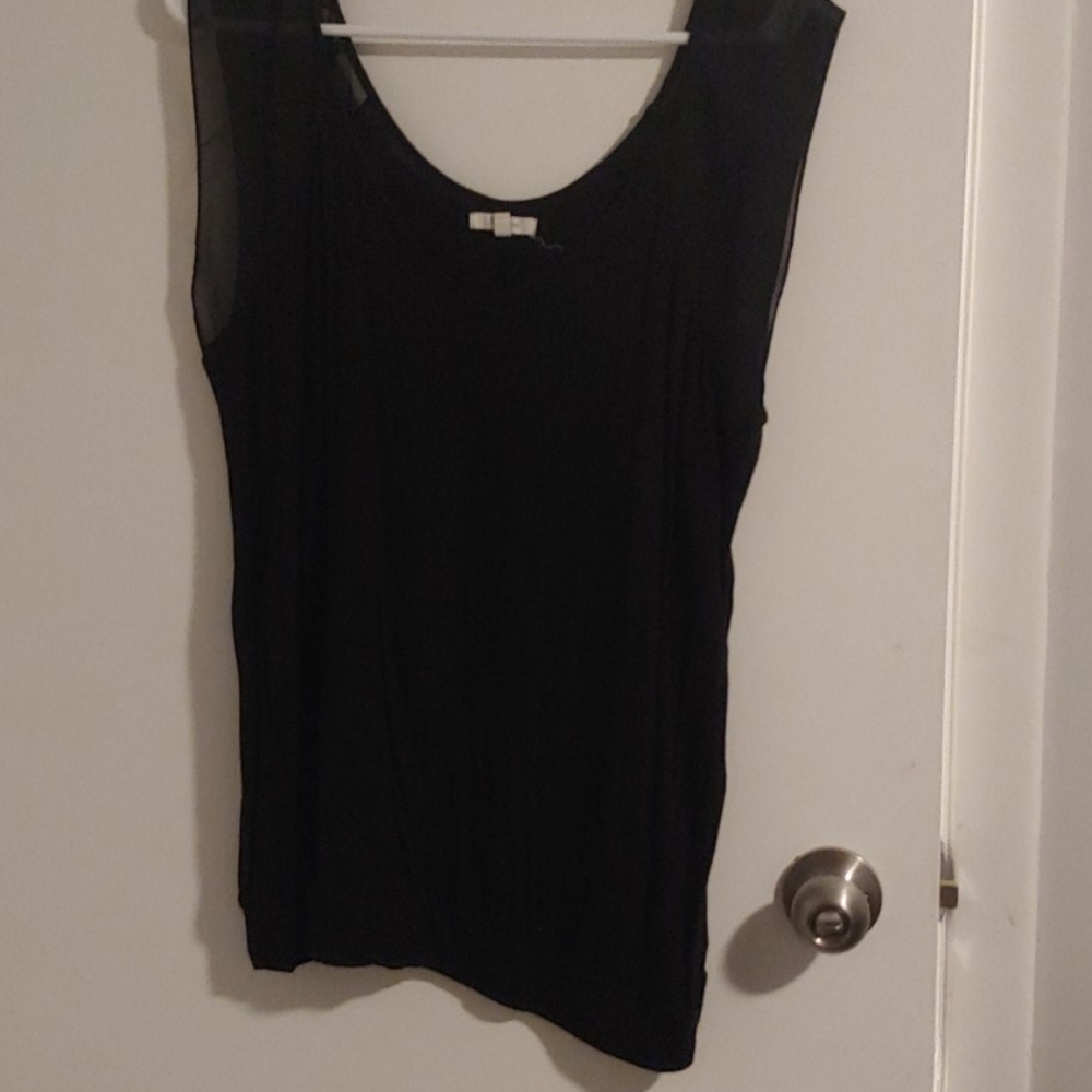 Black Maurices Dress Top